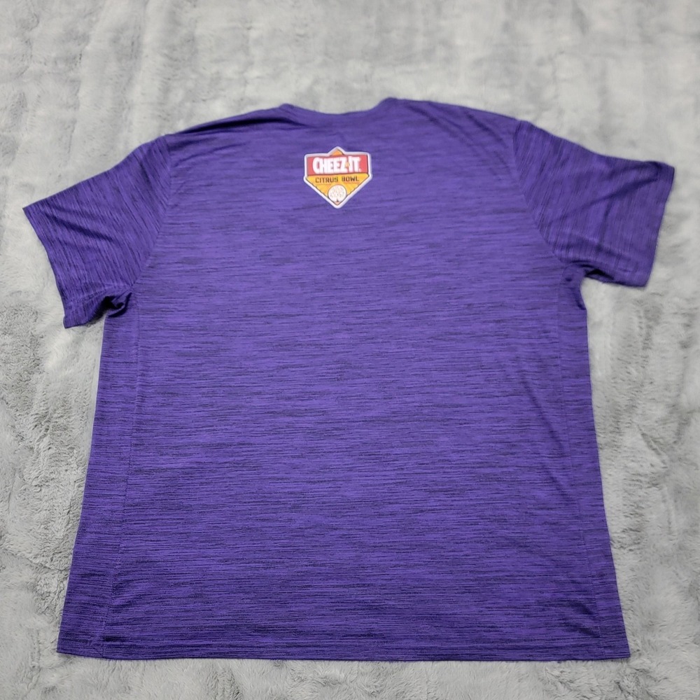 LSU Tigers Nike Team Issued Shirt Mens 3XL Purple NCAA Football Citrus Bowl - Picture 4 of 11